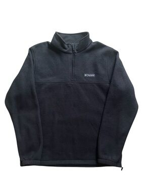Columbia Cool Grey Quarter-Zip Fleece Pullover 1/4 Zip